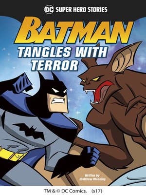 cover image of Batman Tangles with Terror